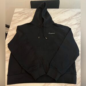 JACQUEMUS
Black Le Papier 'Le Sweatshirt Brodé' Hoodie